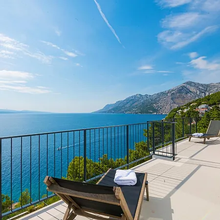 Beautiful Seafront Split 9 Bedrooms Bellamar Vista Retreat 빌라 마카르스카